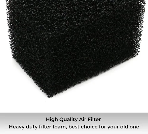 Miniatura 5 de Pantalla de filtro de entrada de aire para Polaris Ranger 400 500 700 800 900 2x4 4x4 6x6 XP EFI CREW reemplazar 5812253 (2 piezas)