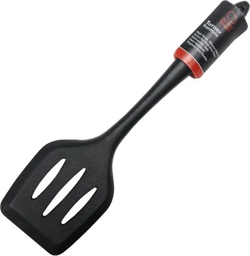 Miniatura 2 de Chef Craft Espátula/espátula de silicona premium, 11.75 pulgadas, color negro