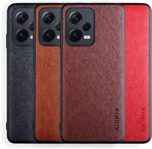 Miniatura 9 de AIORIA Para Xiaomi Redmi Note 12 Pro Plus Case, 6.67 "Pantalla Premium PU Cuero Cover Retro Business Design Funda protectora completa para Xiaomi