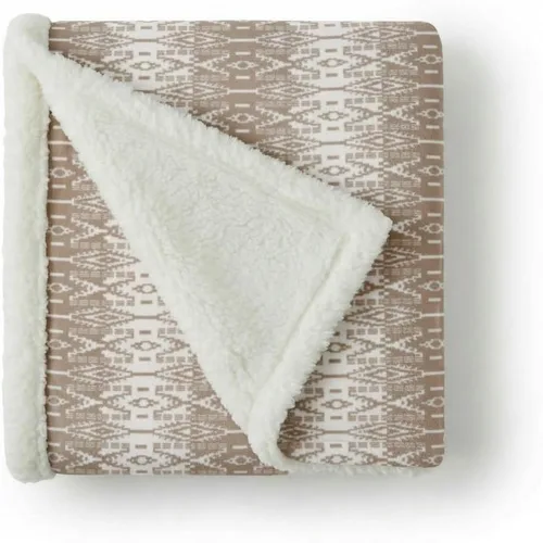 Miniatura 33 de Eddie Bauer - Manta, Forro Polar Cepillado y Ropa de Cama Sherpa Suave, Manta para Sofá y Cama (Gris Tono Alce, 50" x 60")