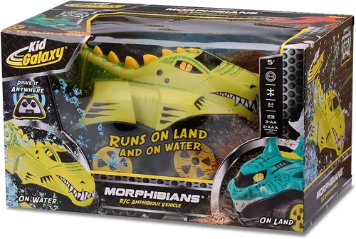 Miniatura 4 de Kid Galaxy anfibia RC Car Mega morfismo cocodrilo. Todo terreno Control Remoto Juguete, 49 MHz.