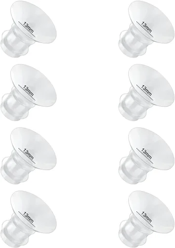 Miniatura 7 de Insertos de brida 19mm 8 piezas Compatibles con Momcozy S12 pro/S9 pro/S9/S10/S12/Medela/TSRETE/Spectra/Bellababy etc. Sacaleches portátil de 24mm