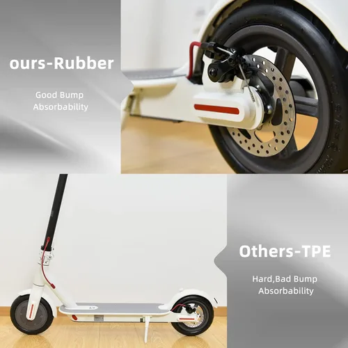 Miniatura 4 de 200x50 rueda de neumático sólido con ruedas de aleación de aluminio para scooter eléctrico, coche de equilibrio 8x2, rueda sólida a prueba