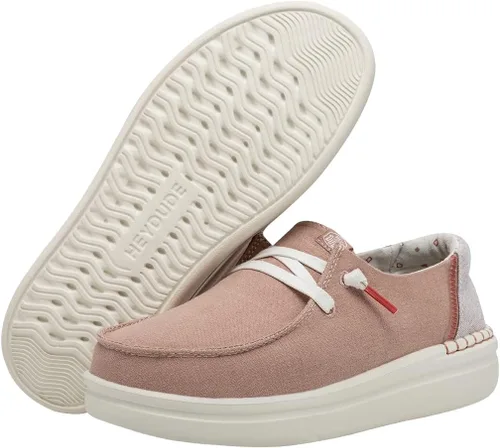 Miniatura 3 de Hey Dude Wendy Rise Peacock - Mocasines con cordones, para mujer, cómodos y ligeros