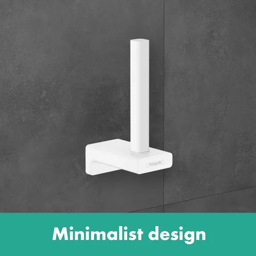 Miniatura 2 de hansgrohe AddStoris Portarrollos de Repuesto en Cromo Negro Cepillado de 6 Pulgadas Accesorios en Cromo Negro Cepillado, 41756340