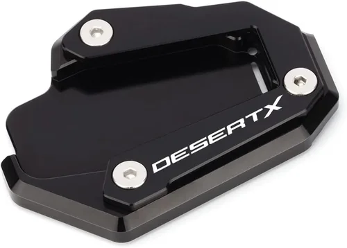 Miniatura 3 de Modeer Para Desert X 2022-2023 Placa de extensión de soporte CNC de motocicleta Soporte lateral Almohadilla desertx Desert-X Accesorios (negro)
