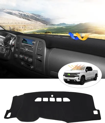 Miniatura 31 de CARTIST Cubierta para salpicadero para CrossTrek 2024 2025 2026 Cubierta de salpicadero para accesorios Crosstrek Alfombra antideslizante Protector