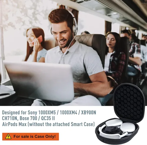 Miniatura 8 de ProCase Estuche Rígido para Auriculares Inalámbricos Sony WH-CH720N/ WH-CH710N/ WH-CH520/ WH-CH510/ WH-1000XM5/ WH-1000XM4/ WHXB910N/ Bose 700