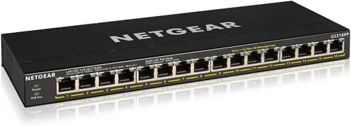 Miniatura 8 de NETGEAR Switch Essentials no administrado PoE+ Gigabit Ethernet de 8 puertos (GS308PP) – con 8 x PoE+ @ 83W, montaje en escritorio o pared
