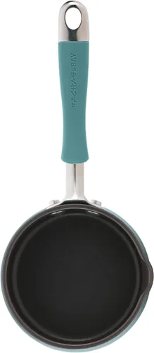 Miniatura 9 de Rachael Ray Cucina - Calentador de mantequilla antiadherente/cacerola pequeña, 0.75 cuartos de galón, azul agave