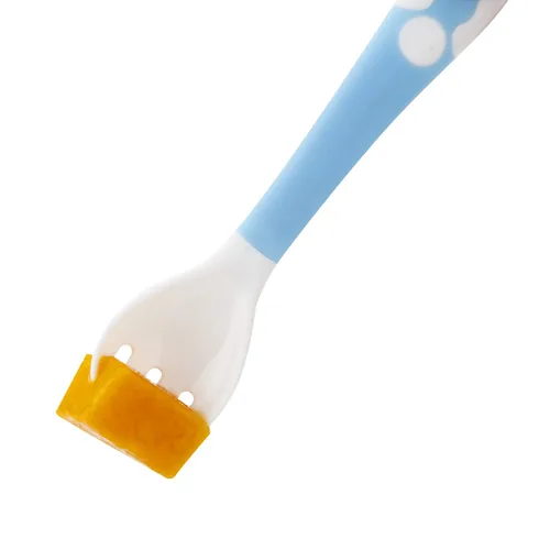 Miniatura 4 de PandaEar Cucharas de utensilios flexibles para bebés, aprendizaje de entrenamiento y alimentación para niños pequeños y bebés, 3 juegos sin BPA