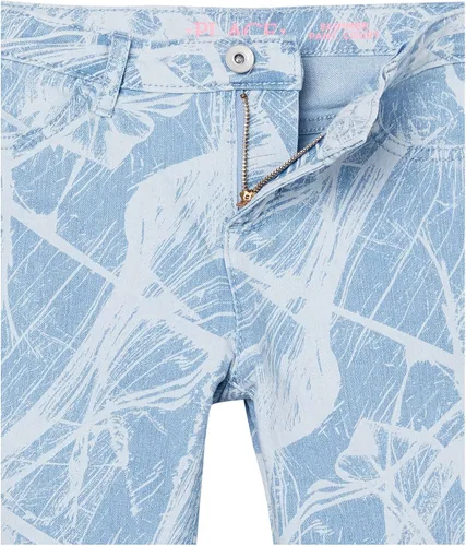 Miniatura 6 de The Children's Place Pantalones cortos de mezclilla para niñas solteras