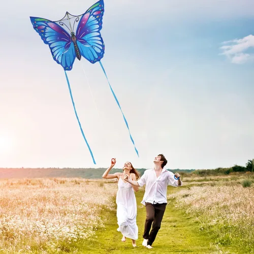 Miniatura 5 de Kite for Kids & Adults, Easy to Fly Large Kites for Beginner, Beach Kites with Durable Nylon, Family Fun Activities