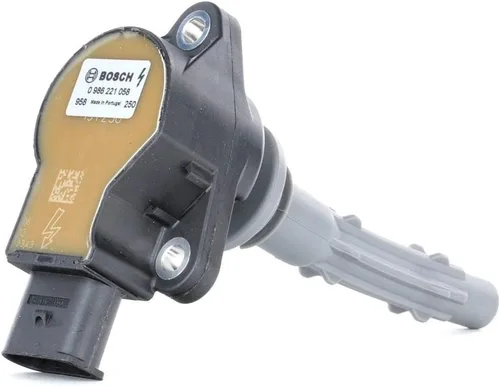 BOSCH 0986221058 Bobina de encendido de equipo original - Compatible con vehículos seleccionados Mercedes-Benz C, CL, CLK, CLS, E, G, GL, GLK, ML,