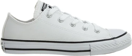 Miniatura 2 de Converse Chuck Taylor OX 609058c - Zapatos para niños pequeños y grandes, color blanco