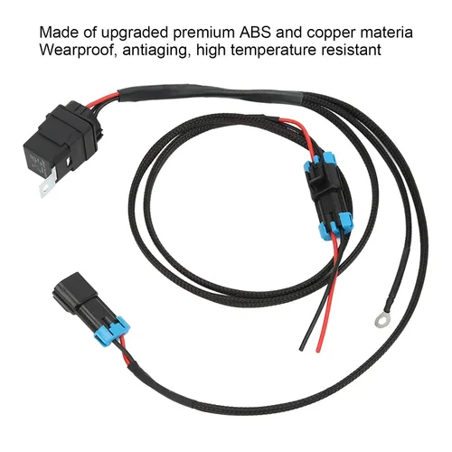 Miniatura 3 de Aramox Arnés de cable de luz de respaldo para Polaris 1000, arnés de cableado de luz inversa de 12 V 40 A de repuesto de cable de lámpara de respaldo