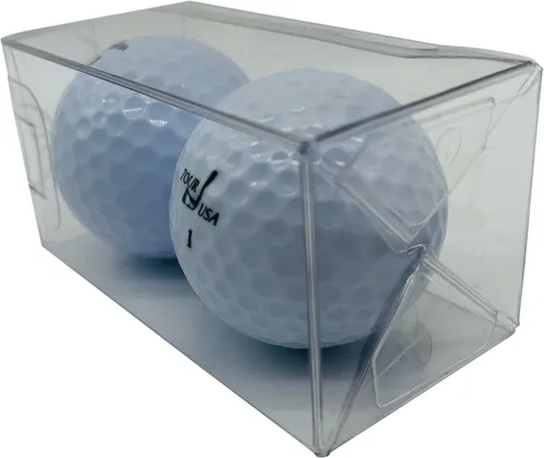 Miniatura 3 de Westmon Works Juego de 2 pelotas de golf para golfistas de 60 cumpleaños y todavía oscilantes, paquete de regalo