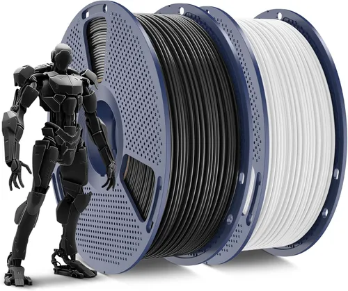 Miniatura 26 de SUNLU - Filamento ABS para impresora 3D de 1.75 mm, altamente resistente y duradero, resistencia al calor, excelente dureza, compatible con el 99%