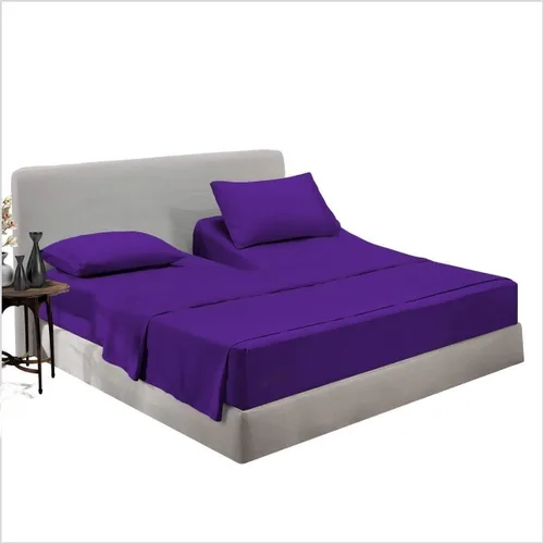 Miniatura 13 de Top Split Head Flex Queen - Juego de sábanas para dormir con número de camas – 4 piezas de color gris oscuro, sábanas divididas Queen – 100% algodón