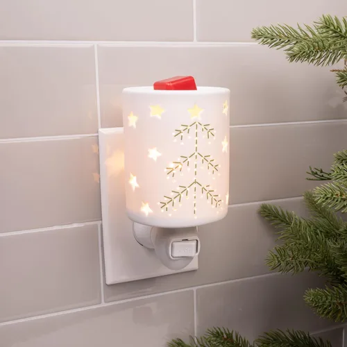 Miniatura 2 de Calentador de cera enchufable de Navidad Scentsationals, calentador de cera derretida de acento para cera perfumada - Colección de vacaciones