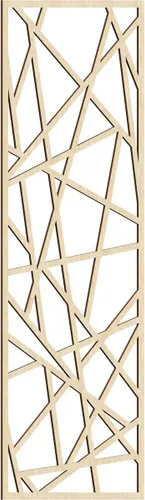 Miniatura 143 de Conway Paneles de pared decorativos de madera con calado, 9 3/8 pulgadas de ancho x 24 3/8 pulgadas de alto x 1/4 de alto, aliso