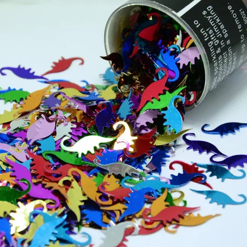 Miniatura 5 de Confeti T Rex Negro - Paquete al por menor #9707 QS0