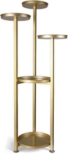 Flower Stand Floor Flower Stand Plant Shelves Balcony Living Room Interior Modern Decoration Floor Standing Flower Shelf Storage for Balcony Lawn