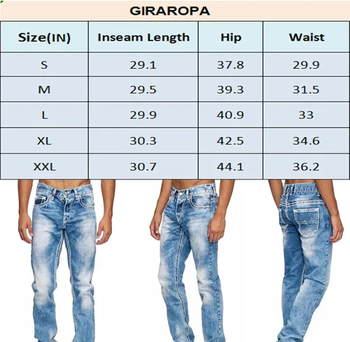 Miniatura 7 de Jeans negros apilados para hombre, jeans rasgados y rasgados, pantalones de mezclilla rectos Harajuku, pantalones de hip hop, ropa de calle