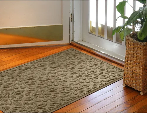 Miniatura 4 de Alfombra WaterHog para entradas – Alfombra para interior/exterior para entrada de casa, diseño duradero que atrapa la suciedad para puerta delantera