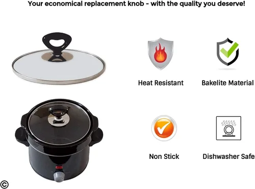 Miniatura 3 de Horizon Cookware pomo para tapa de reemplazo.