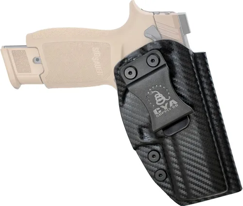 Miniatura 16 de CYA Supply Co. Base IWB Funda de transporte oculta propiedad de veteranos fabricada en Estados Unidos - Compatible