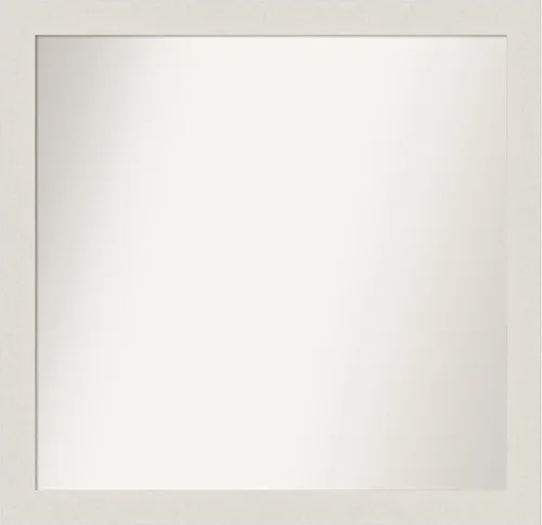 Miniatura 86 de Amanti Art Espejo de baño blanco para sobre el fregadero, 24 x 24 pulgadas, hecho a medida, espejo de tocador cuadrado blanco estrecho, marco