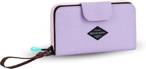 Miniatura 26 de Sherpani Tulum, cartera grande de nailon con cremallera alrededor, cartera con tarjetero organizador para mujer
