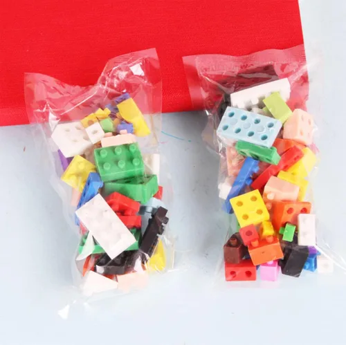 Miniatura 6 de 330 piezas lindo 3D bloque de construcción borrador trapezoidal cuadrado rompecabezas borrador clase premio regalo de fiesta infantil