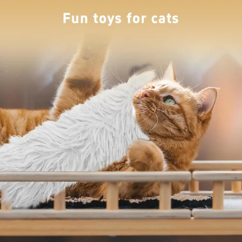 Miniatura 5 de Paquete de 3 Juguetes de Hierba Gatera, Juguetes de Almohadas para Gatos Suaves y Duraderos, Juguetes de Hierba Gatera con Sonido Crujiente, Juguete