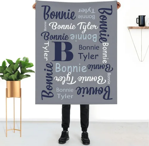 Miniatura 11 de Mantas de bebé personalizadas para niñas, manta de bebé suave personalizada para niños, regalos personalizados para bebés recién nacidos y manta