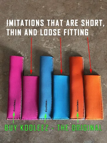 Miniatura 7 de Kooleez - Fundas de neopreno aisladas para paletas de hielo, fundas de neopreno aisladas para congeladores, soportes para paletas para niños