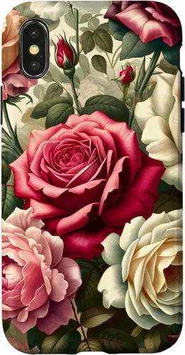 Miniatura 4 de Funda con diseño floral para iPhone 11 Pro Max, diseño victoriano vintage