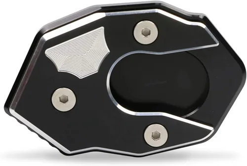 Miniatura 8 de Motocicleta Kickstand Extender Pie Soporte lateral Soporte Pad Reemplazo de placa para Kawasaki Z650 Z900 Z900RS Z1000 Z1000SX ER-6N ZX6R ZX10R