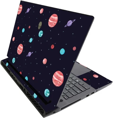 Miniatura 533 de MightySkins - Skin brillante con purpurina para Alienware M17 R3 (2020) y M17 R4 (2021) - Diversión de los años 90 Acabado duradero con purpurina