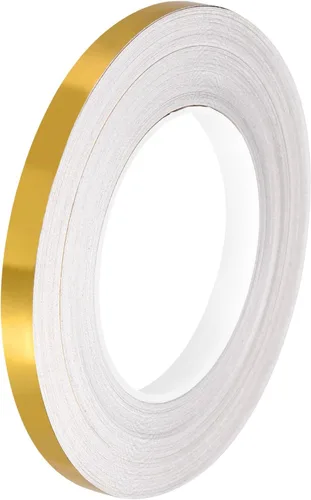Miniatura 14 de uxcell Adhesivo autoadhesivo de aluminio de 1.18 pulgadas x 164 pies, tira de cinta adhesiva impermeable para pared, gabinete, cocina