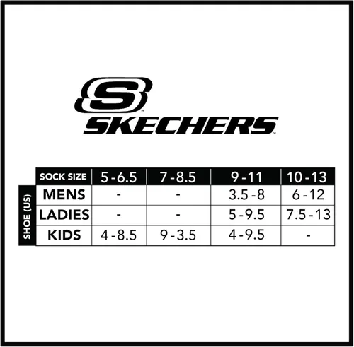 Miniatura 7 de Skechers Pack de 6 calcetines de corte bajo para niñas + 3 lazos para el cabello