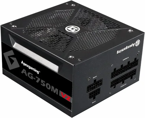 Miniatura 2 de Apexgaming AG-750M V2 750Watt 80PLUS Gold Fuente de alimentación totalmente modular