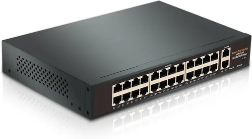 Miniatura 8 de Interruptor Ethernet no administrado de 2.5G con 4 puertos Base-T de 2.5G y 2 puertos de enlace ascendente SFP+ de 10G, compatible