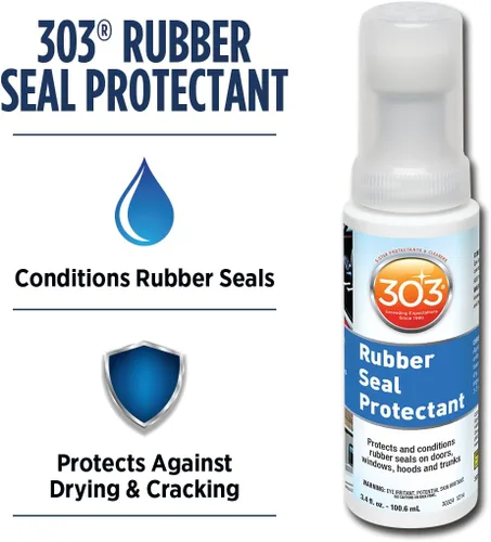 Miniatura 5 de 303 Products Protector de Sellos de Goma – Protege y Acondiciona los Sellos en Puertas, Ventanas, Capós, Maleteros – Rejuvenece