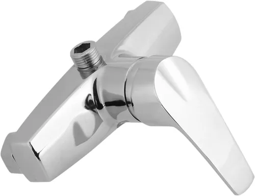 Miniatura 6 de Grifo de bañera, aleación de zinc de una sola manija, grifo de la bañera del baño montado en la pared de la ducha de la válvula mezcladora, grifos