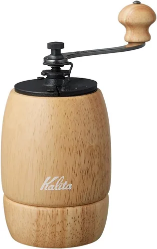Miniatura 11 de Kalita Kalita - Molinillo de café de madera, molinillo de aluminio estable granular alto KH-10BR ac, marrón, grosor ajustable, molinillo de café