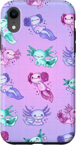 Miniatura 25 de Funda con patrón Axolotl para iPhone 12/12 Pro