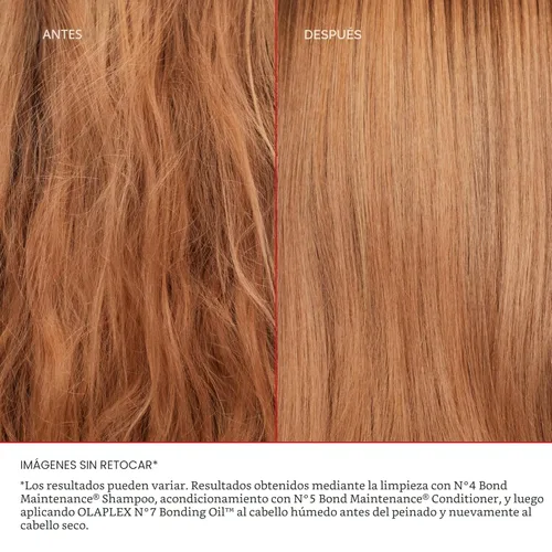Miniatura 7 de Olaplex N°.7 Bonding Oil: High Shine Heat Protectant, Visibly Smooths & Softens Hair, Added Color Vibrancy, Up to 72 Hour Frizz Control For