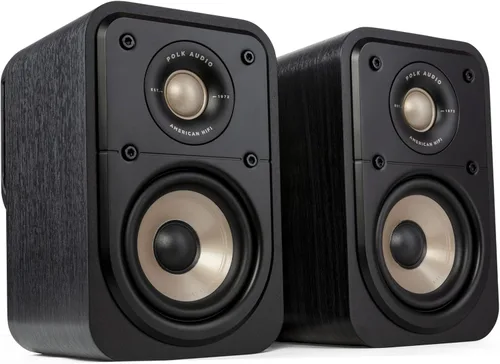 Altavoces de Sonido Envolvente Polk Signature Elite ES10 - Certificados Hi-Res Audio, Compatible con Dolby Atmos y DTS:X, Tweeter de 1" y Woofer de